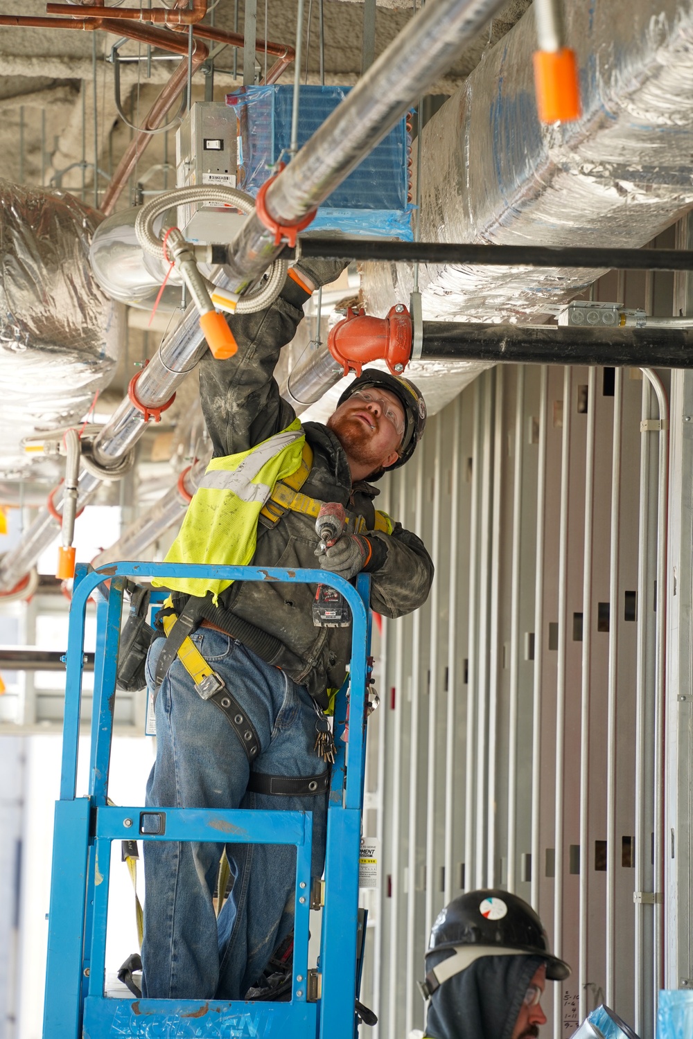 Construction continues at the Louisville VA Medical Center Nov. 13, 2024