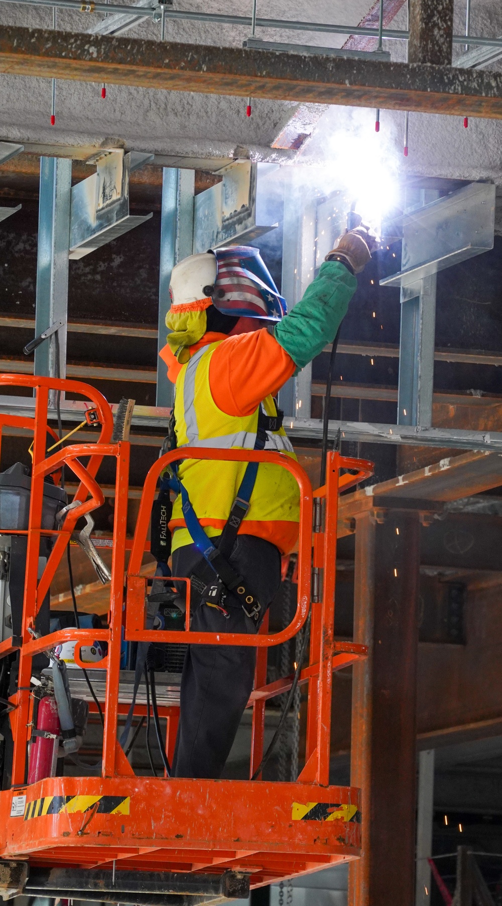 Construction continues at the Louisville VA Medical Center Nov. 13, 2024