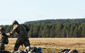 Green Berets Conduct Static Line Jump During Adamant Serpent 25