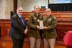 Puerto Rico National Guard participates in the Hall of Fame of Distinguished Veterans of Puerto Rico induction ceremony
