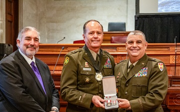 Puerto Rico National Guard participates in the Hall of Fame of Distinguished Veterans of Puerto Rico induction ceremony