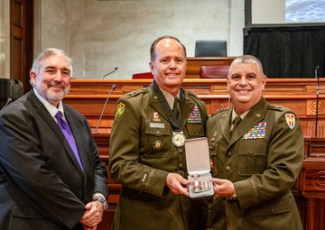 Puerto Rico National Guard participates in the Hall of Fame of Distinguished Veterans of Puerto Rico induction ceremony