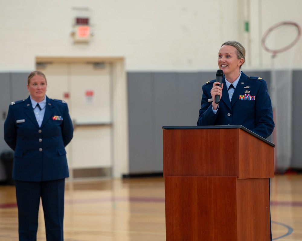 New leadership assumes command of memorial affairs squadron