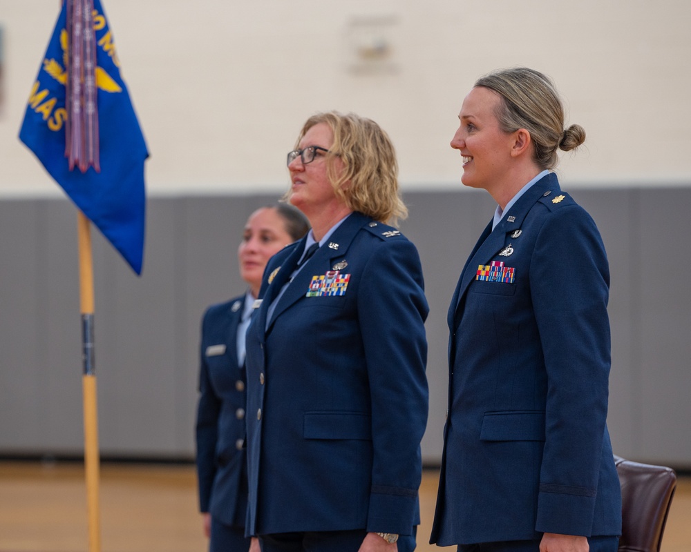 New leadership assumes command of memorial affairs squadron