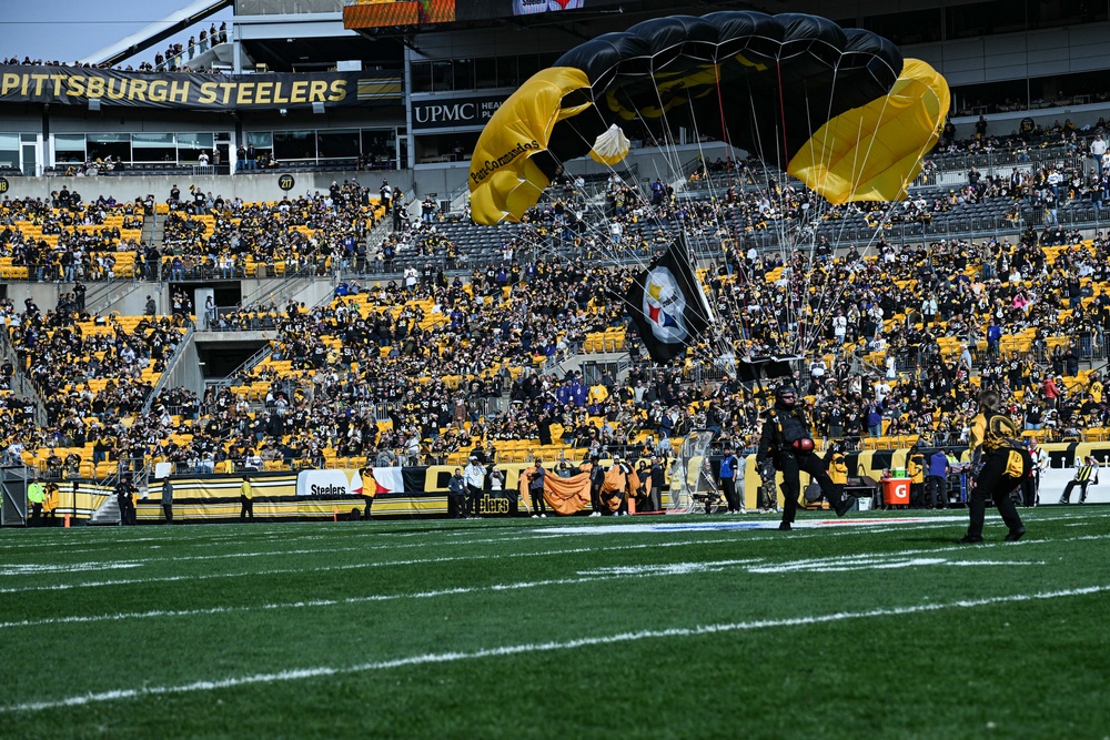 SOF honored at Pittsburgh Steelers Salute to Service game