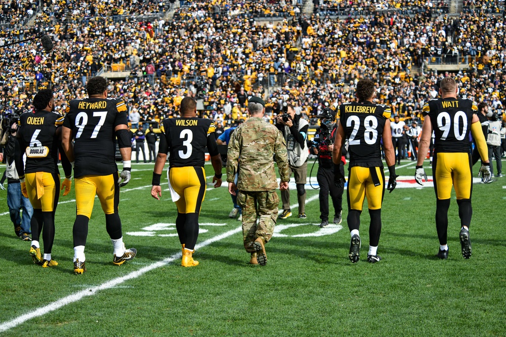 SOF honored at Pittsburgh Steelers Salute to Service game