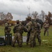 2nd Cavalry Regiment Field Artillery Squadron Soldiers greet their Georgian counterparts during Exercise Dynamic Front 25