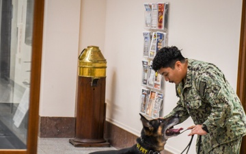 MWD Practices Drug Detection