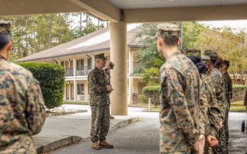 Ardrey Kell JROTC visits MCAS Beaufort