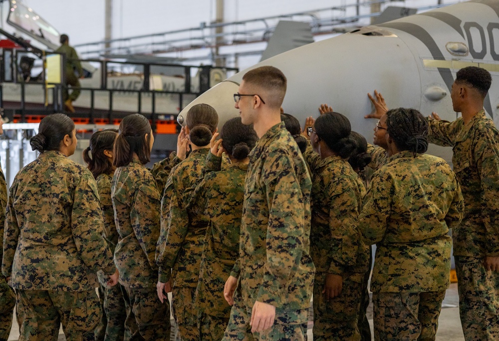 Ardrey Kell JROTC visits MCAS Beaufort