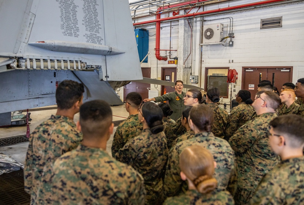 Ardrey Kell JROTC visits MCAS Beaufort