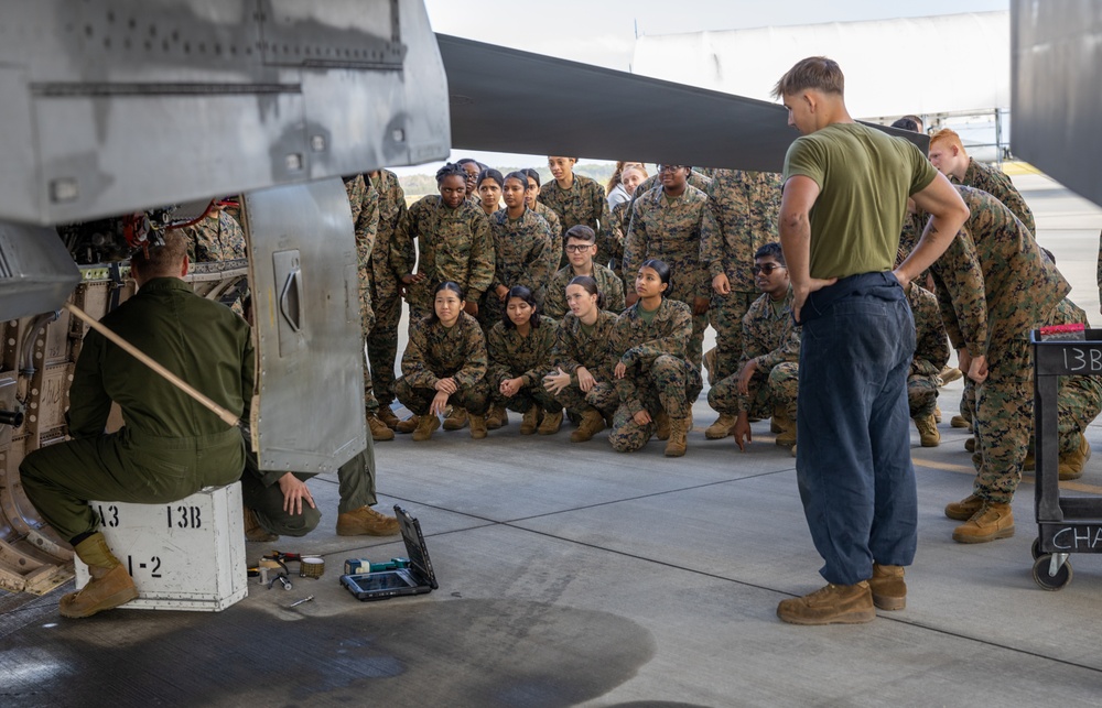 Ardrey Kell JROTC visits MCAS Beaufort