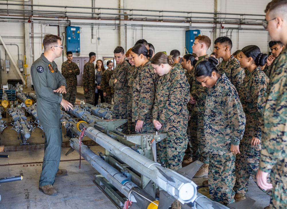 Ardrey Kell JROTC visits MCAS Beaufort