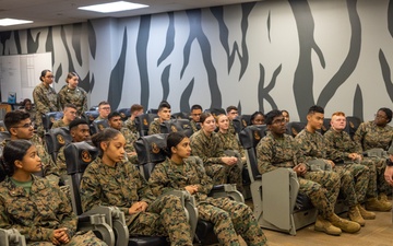 Ardrey Kell JROTC visits MCAS Beaufort