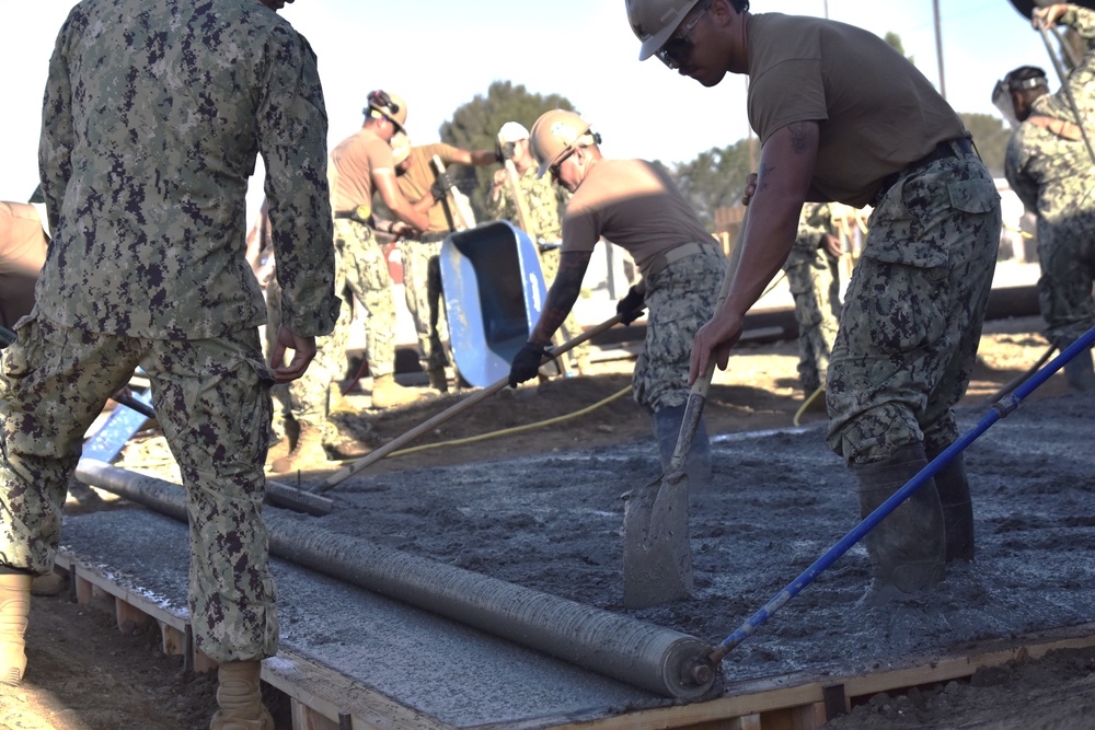 The U.S. Navy Seabee Builder