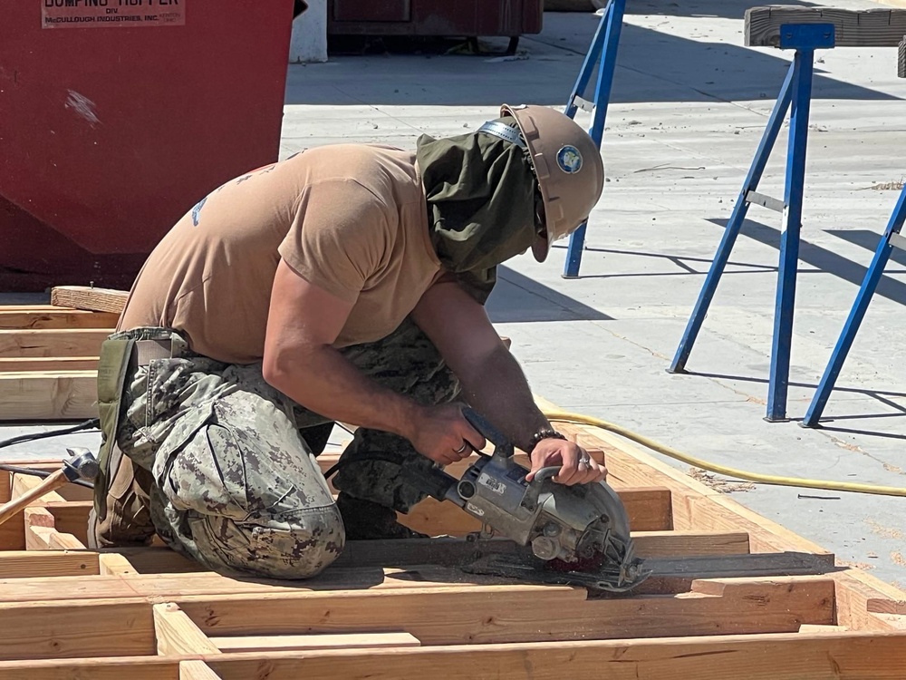 U.S. Navy Seabee Builder