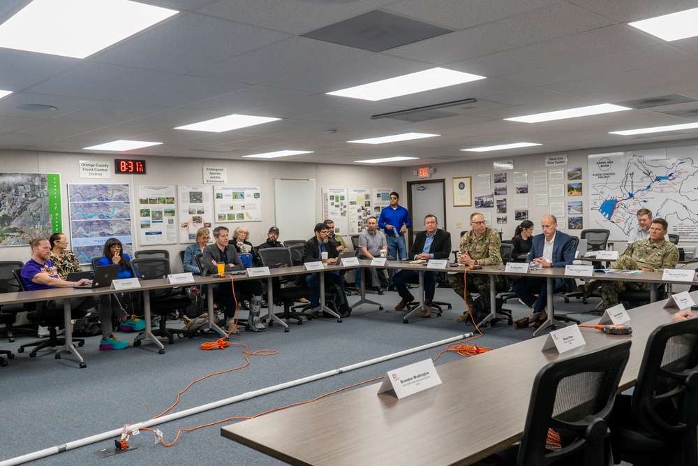 Corps hosts Senior Executive Board at Prado Dam