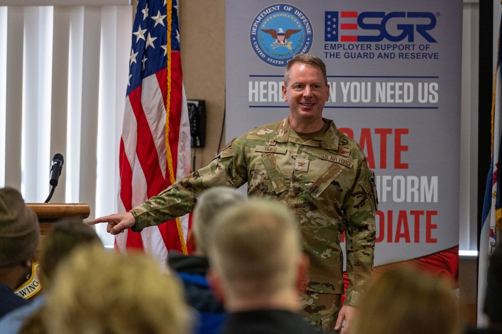 167th Hosts 2024 ESGR BossLift