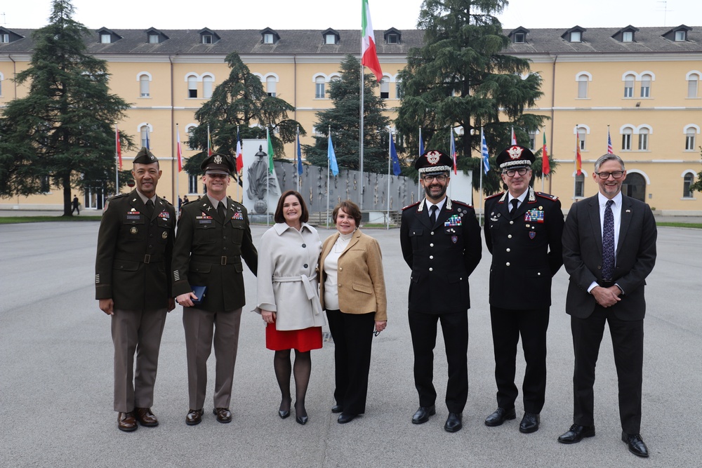 U.S. Army Officer honored with prestigious Italian Bronze Cross of Merit of the Carabinieri