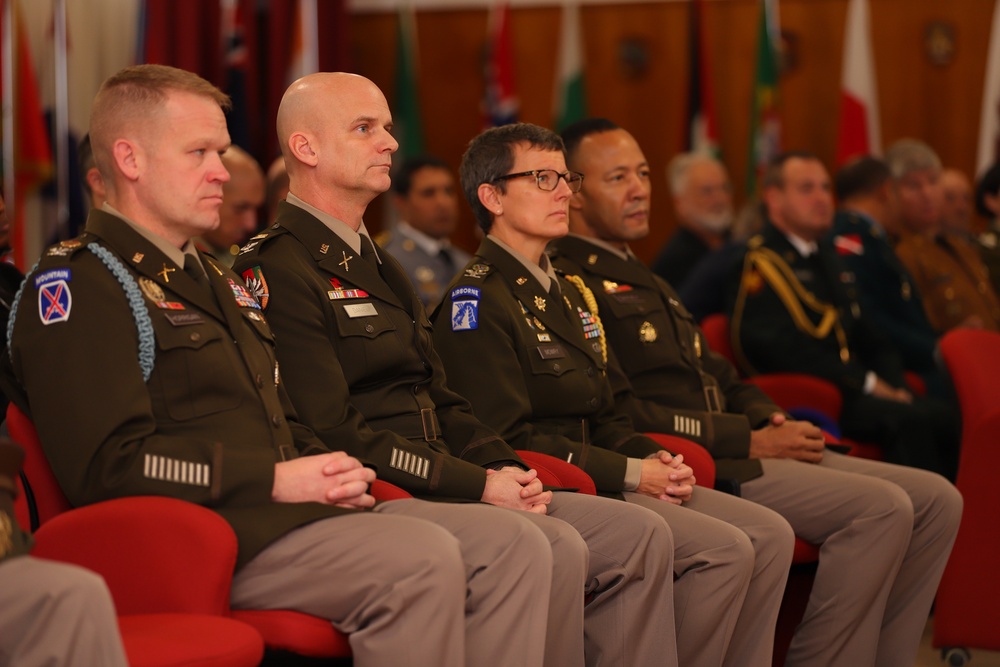 U.S. Army Officer honored with prestigious Italian Bronze Cross of Merit of the Carabinieri