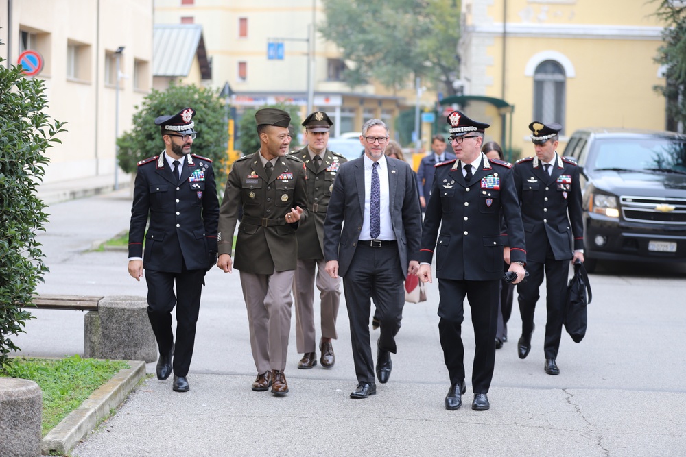 U.S. Army Officer honored with prestigious Italian Bronze Cross of Merit of the Carabinieri