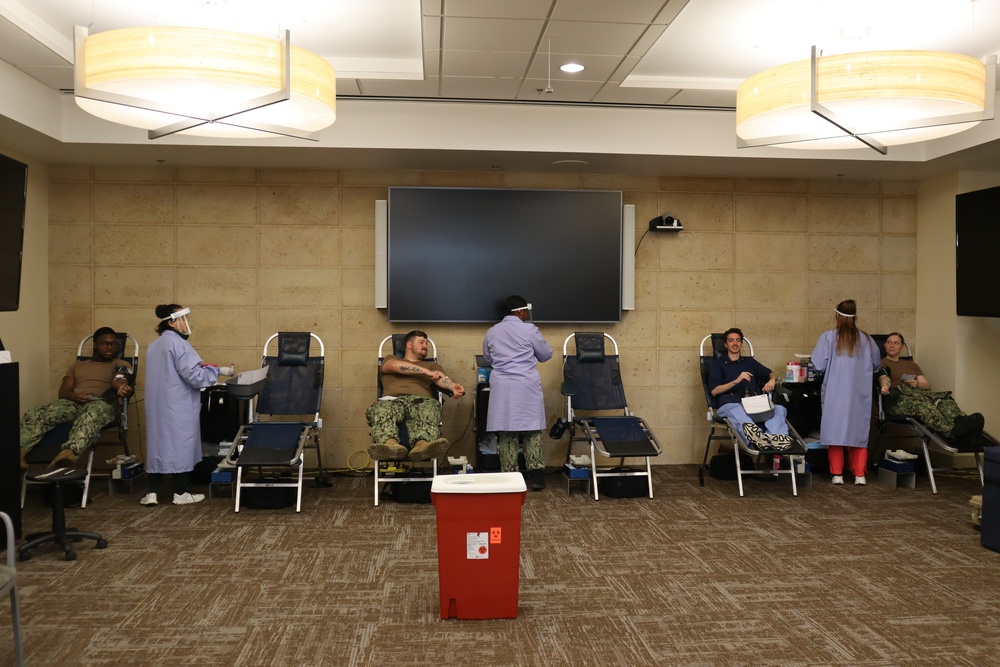 NMRTC Camp Pendleton JEA hosts AFBP Blood Drive