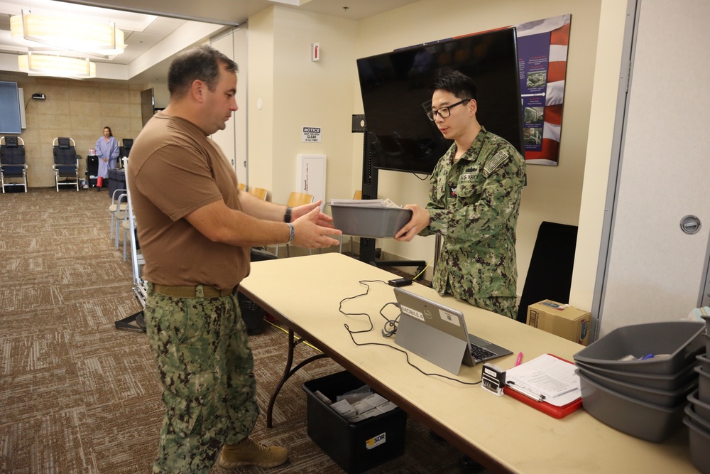 NMRTC Camp Pendleton JEA hosts AFBP Blood Drive