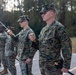 2nd MLG Corporals Course Learn Noncommissioned Officer Sword Movements