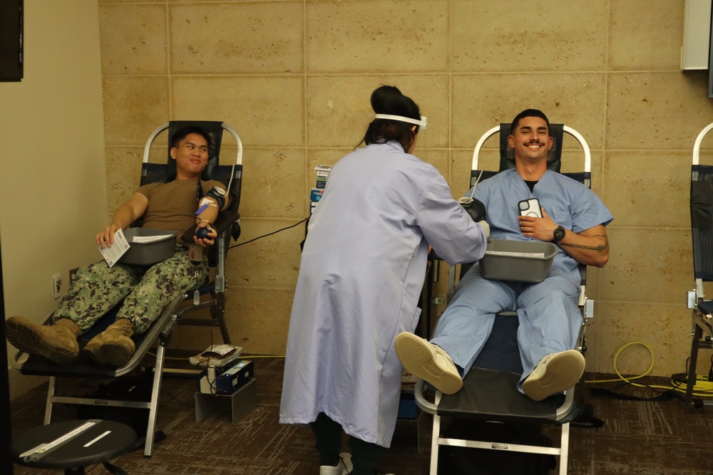 NMRTC Camp Pendleton JEA hosts AFBP Blood Drive