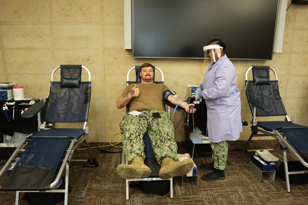 NMRTC Camp Pendleton JEA hosts AFBP Blood Drive