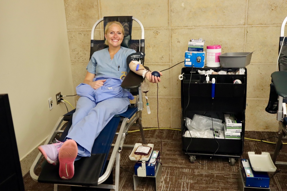 NMRTC Camp Pendleton JEA hosts AFBP Blood Drive