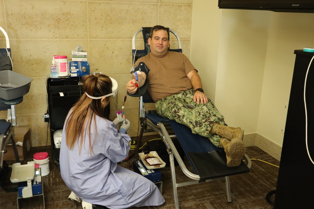 NMRTC Camp Pendleton JEA hosts AFBP Blood Drive