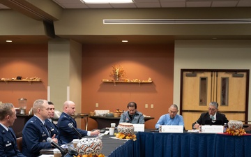 Team Kirtland meets with local Pueblo leaders