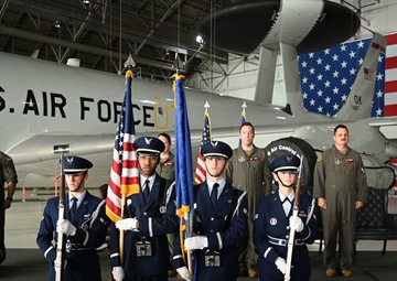 970th Airborne Air Control Squadron welcomes new commander