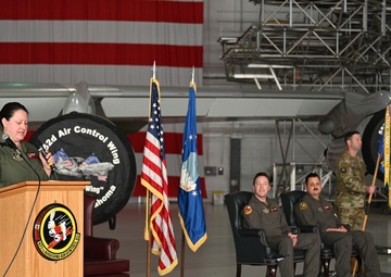 970th Airborne Air Control Squadron welcomes new commander