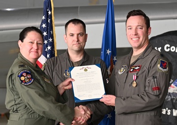 970th Airborne Air Control Squadron welcomes new commander