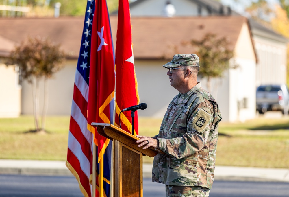 678th Air Defense Artillery Brigade host change of command ceremony