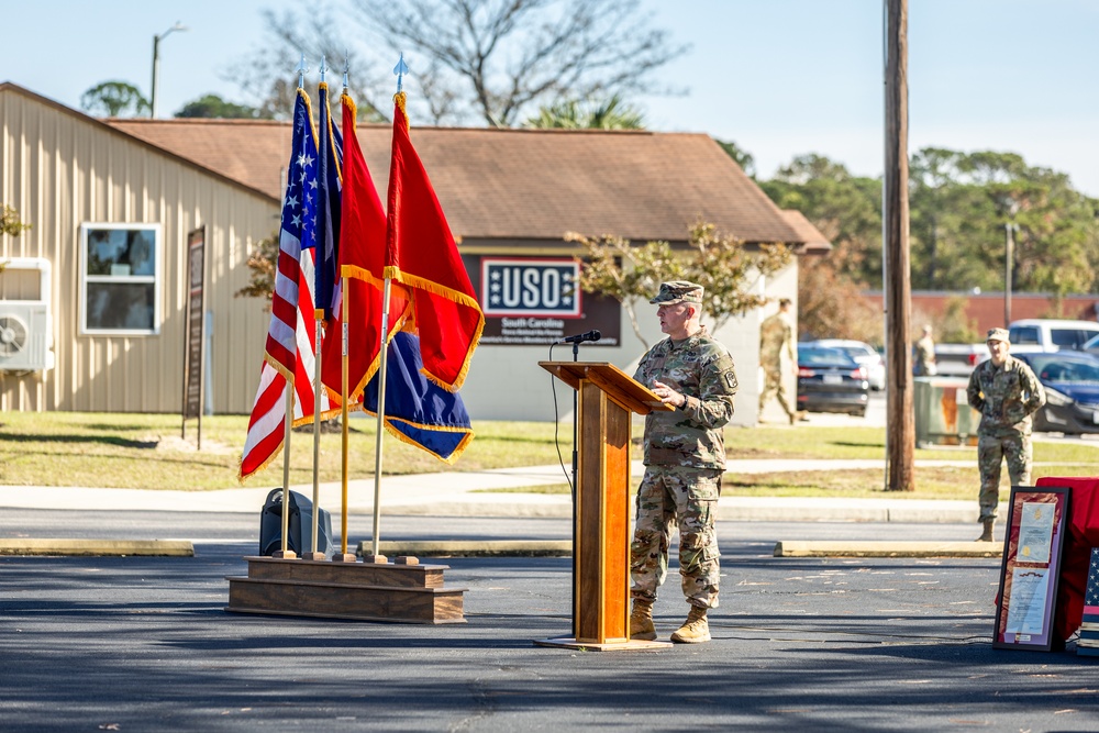 678th Air Defense Artillery Brigade host change of command ceremony