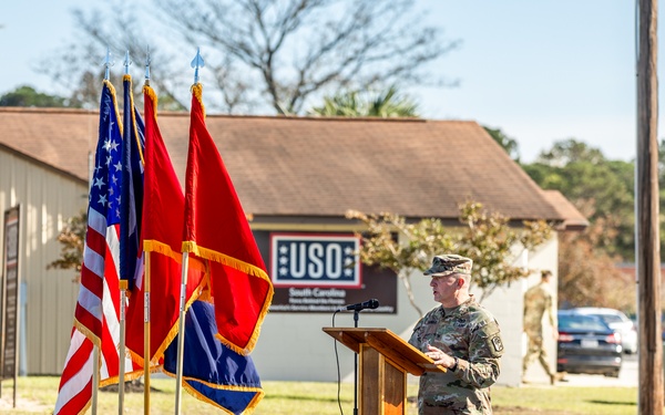 678th Air Defense Artillery Brigade host change of command ceremony