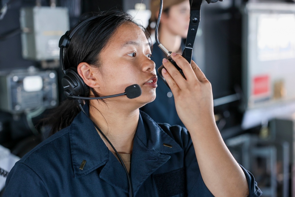 USS Arleigh Burke Replenishment-at-Sea with Spanish Oiler