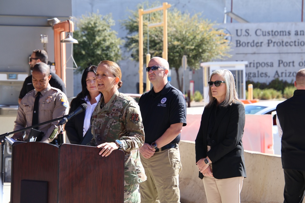 Arizona Governor Tours Port of Entry