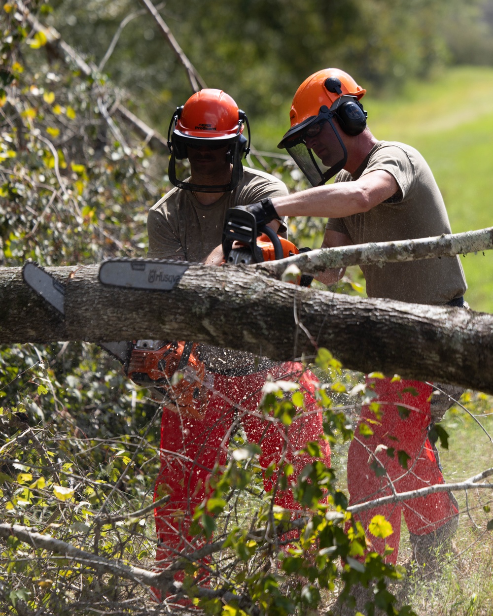 116th Civil Engineer Squadron provides relief after Hurricane Helene