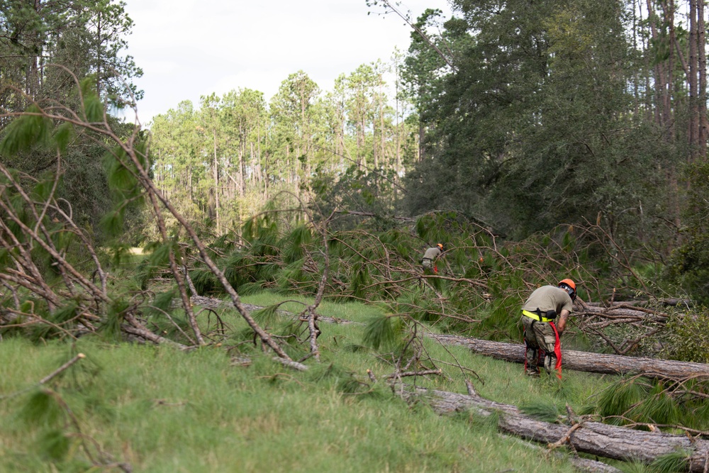 116th Civil Engineer Squadron provides relief after Hurricane Helene