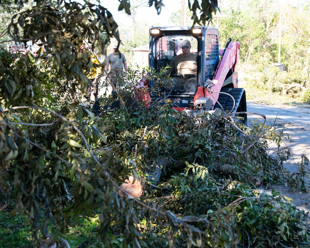 116th Civil Engineer Squadron provides relief after Hurricane Helene