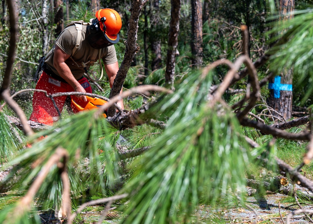 116th Civil Engineer Squadron provides relief after Hurricane Helene