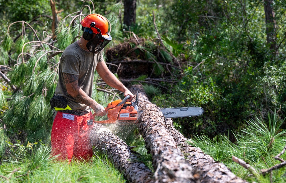 116th Civil Engineer Squadron provides relief after Hurricane Helene