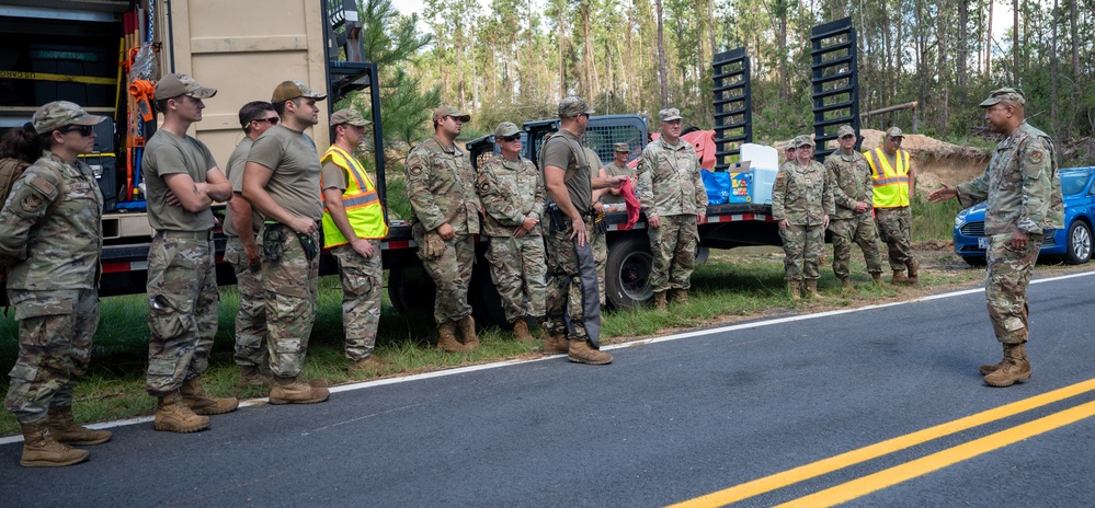 116th Civil Engineer Squadron provides relief after Hurricane Helene