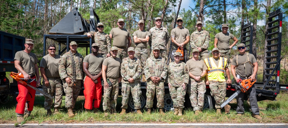 116th Civil Engineer Squadron provides relief after Hurricane Helene