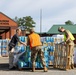 Point of Distribution for Hurricane Helene relief