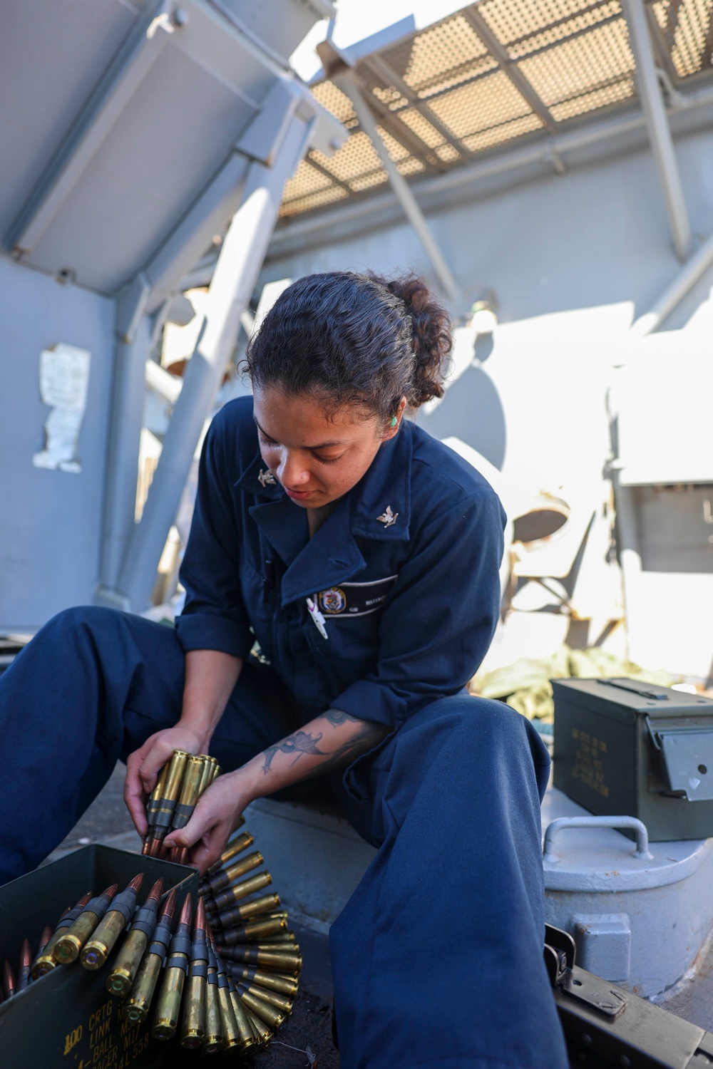 USS Arleigh Burke Gun Shoot